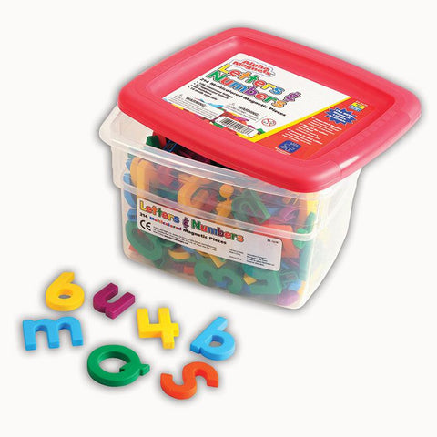 ALPHA AND MATH MAGNETS MULTI 214PK