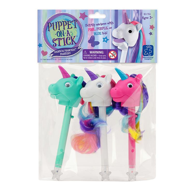 RAINBOW PRANCERS PUPPET ON A STICK