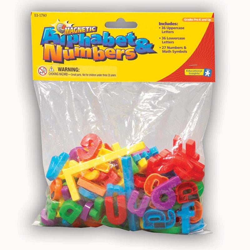 MAGNETIC ALPHABET & NUMBERS 99 PCS