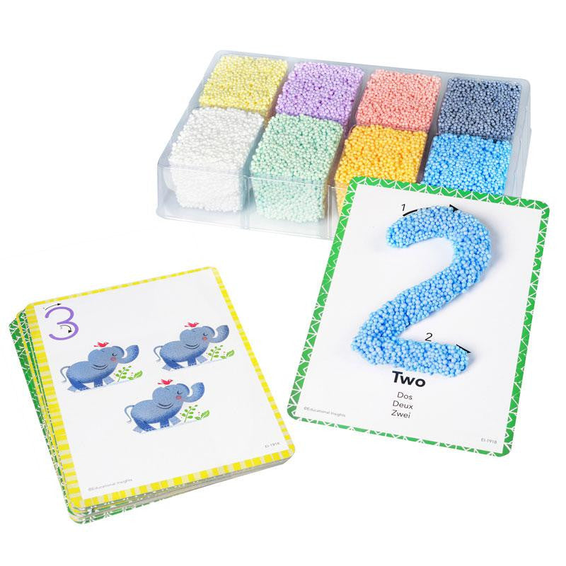 PLAYFOAM SHAPE & LEARN NUMBERS SET