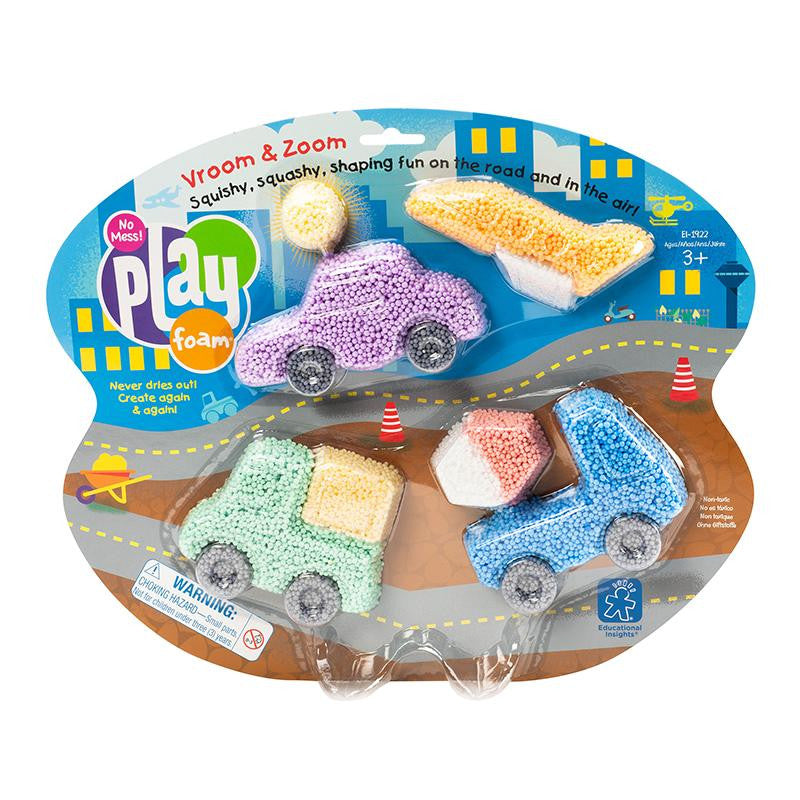 PLAYFOAM VROOM & ZOOM THEMED SET