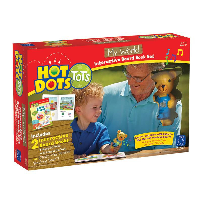 HOT DOTS TOTS MY WORLD