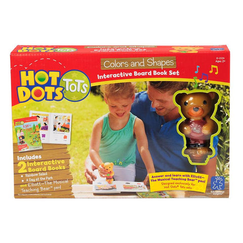 HOT DOTS TOTS COLORS AND SHAPES