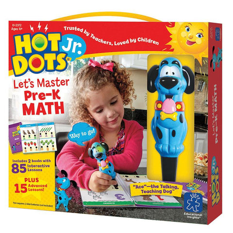 HOT DOTS JR LETS MASTER MATH GR PK