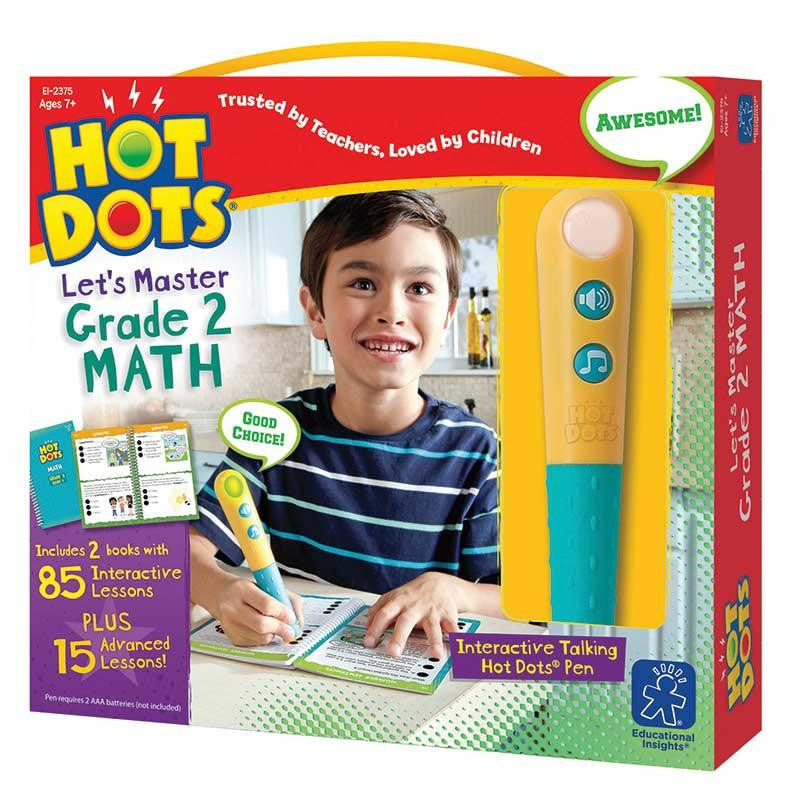 HOT DOTS JR LETS MASTER MATH GR 2