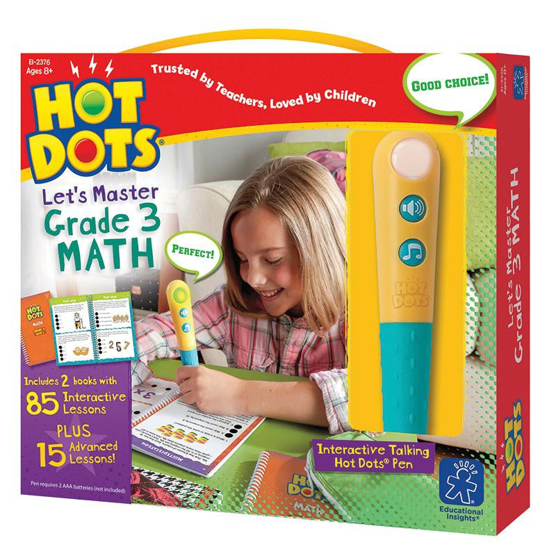 HOT DOTS JR LETS MASTER MATH GR 3