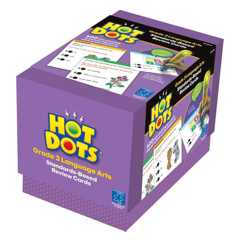 HOT DOTS STANDARDS BASED LANGUAGE