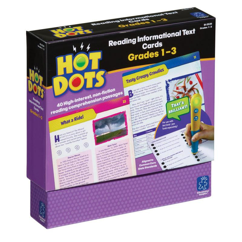 GR 1-3 HOT DOTS READING