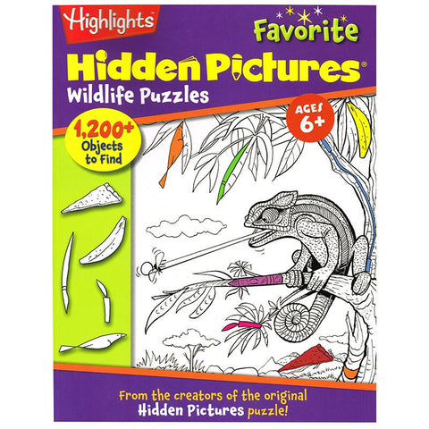 FAVORITE HIDDEN PICTURES WILDLIFE