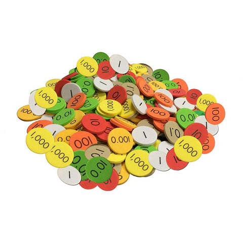 PLACE VALUE DISC 7 VALUE 2100 SET