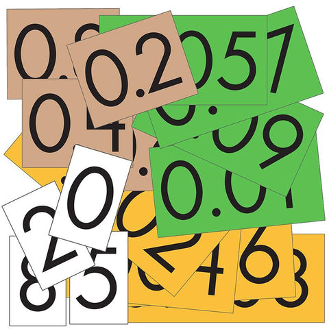 PLACE VALUE CARDS 4 VALUE ST OF 480