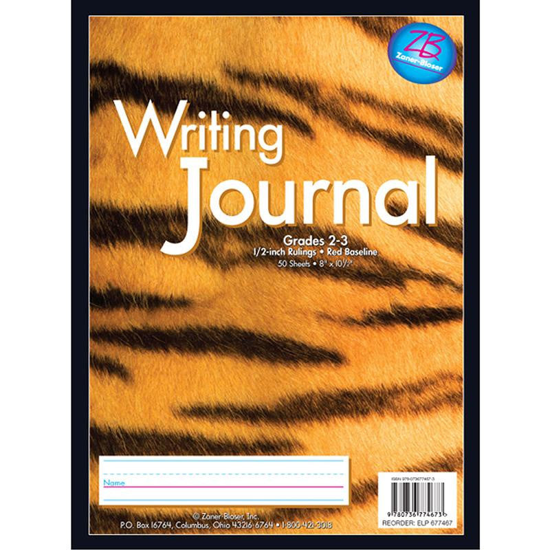 MY WRITING JOURNAL TIGER 1-2 RULE