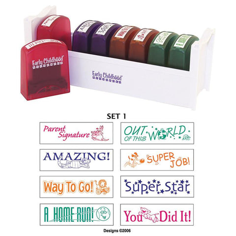 SELF-INKING TEACHER STAMPS SET 1