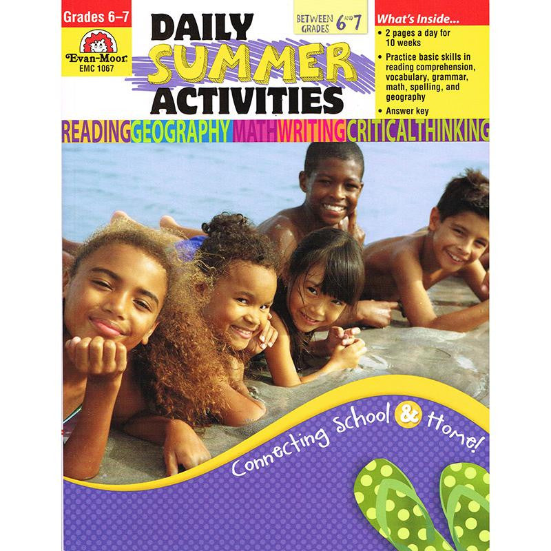 DAILY SUMMER ACTIVITIES GR 6-7