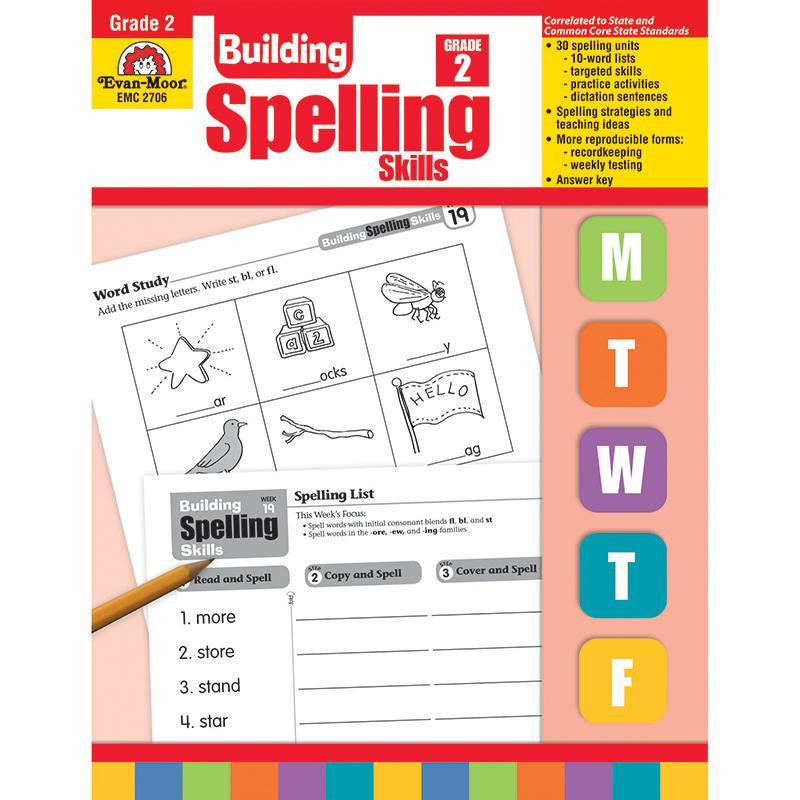 BUILDING SPELLING SKILLS GR 2