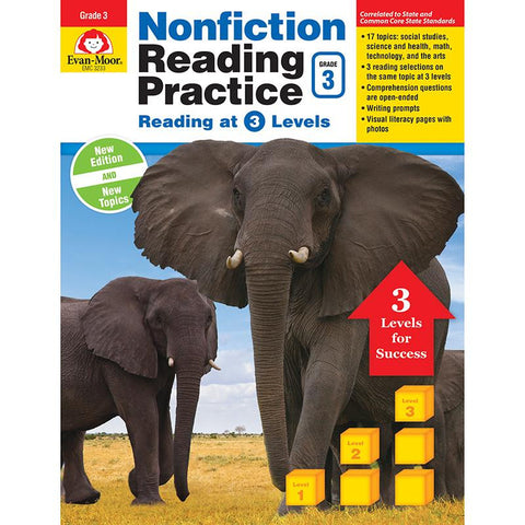 NONFICTION READING PRACTICE GR 3