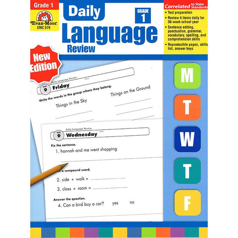 DAILY LANGUAGE REVIEW GR 1