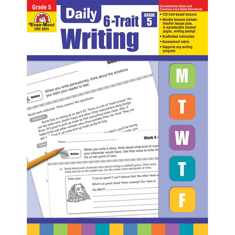 DAILY 6 TRAIT WRITING GR 5