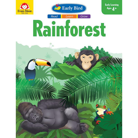 EARLY BIRD READ LRN GROW RAINFOREST