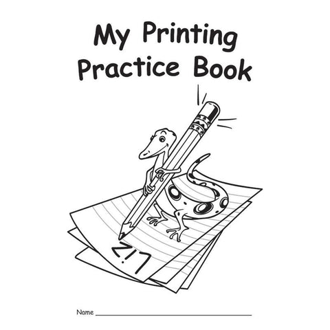 MY OWN PRINTING PRACTICE BOOK