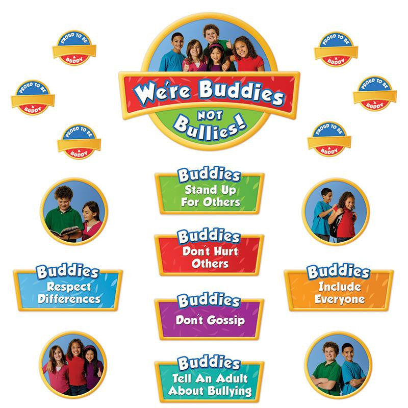 WERE BUDDIES NOT BULLIES BB SET