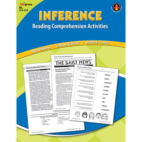 INFERENCE COMPREHENSION BOOK BLUE