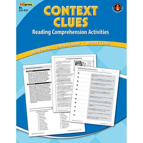 CONTEXT CLUES COMPREHENSION BK BLUE