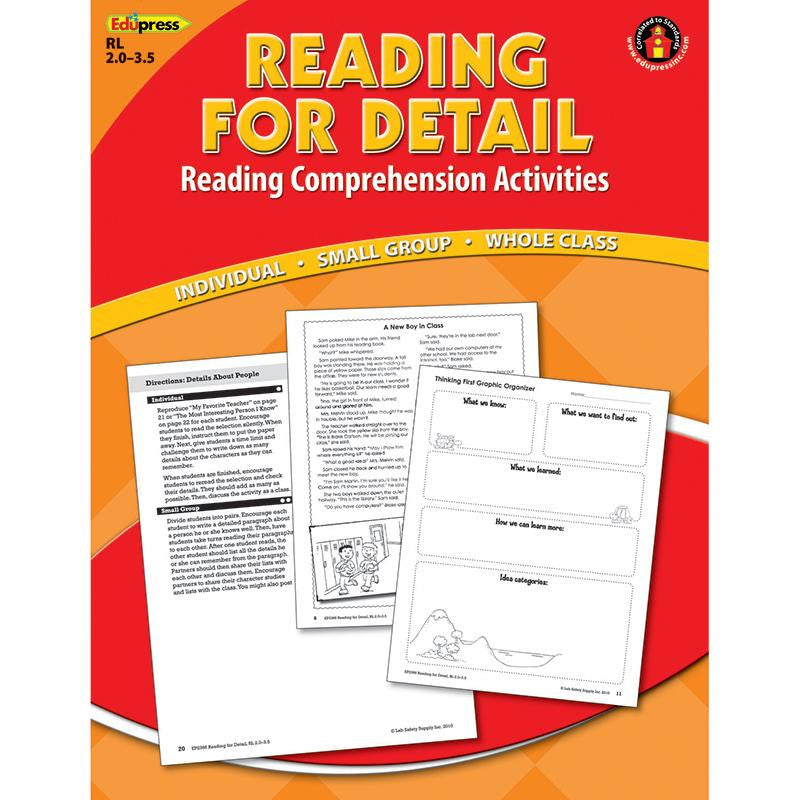 READING DETAIL COMPREHENSION BK RED