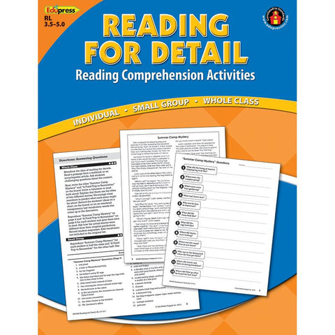 READING DETAIL COMPREHENSION BK