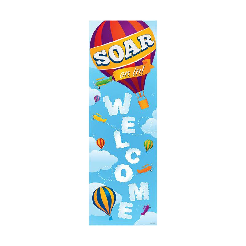 SOAR ON IN WELCOME BANNER