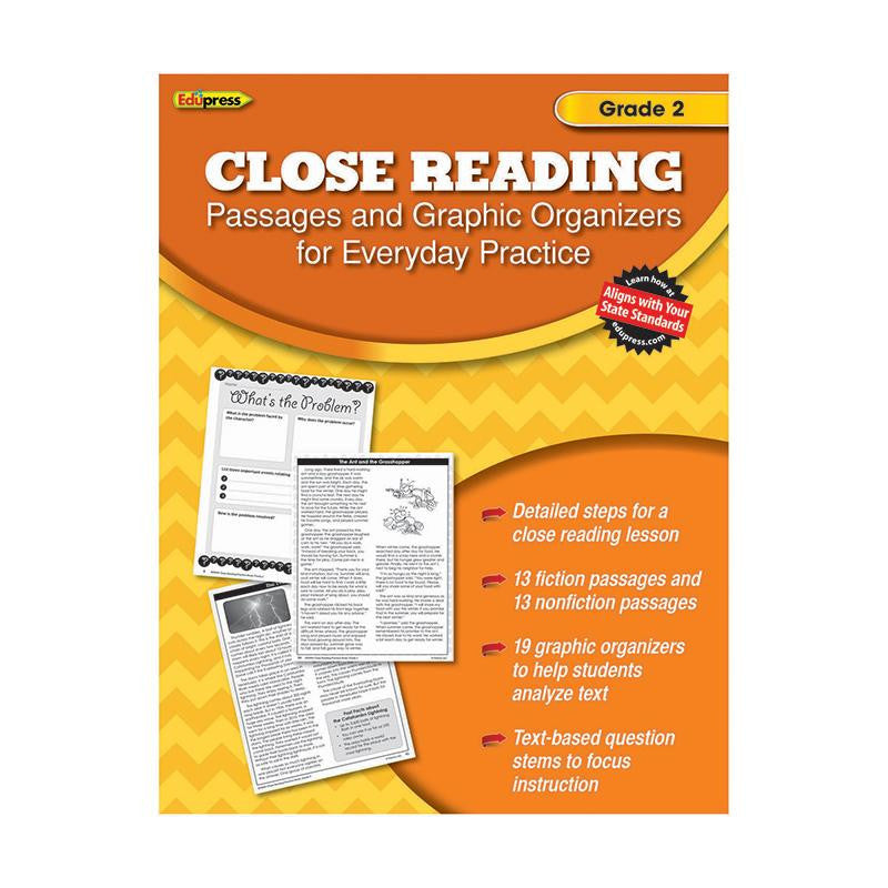 CLOSE READING PRACTICE BOOK GR 2