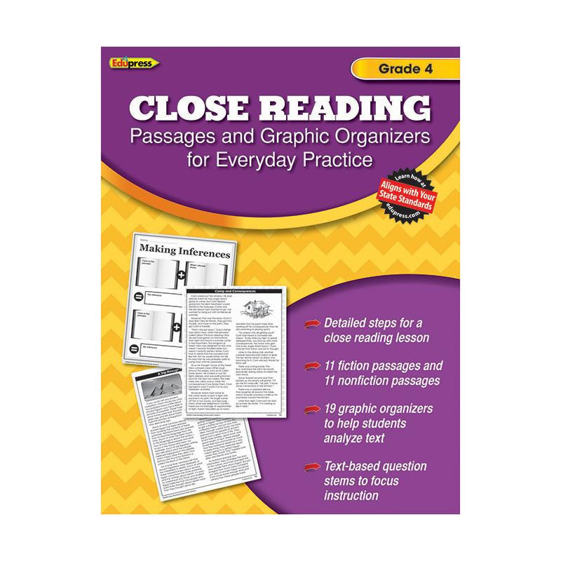 CLOSE READING PRACTICE BOOK GR 4