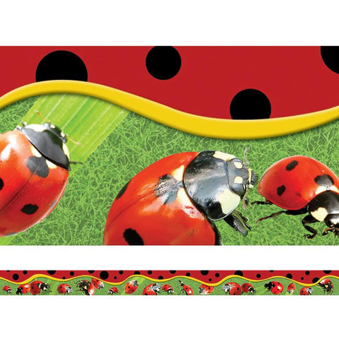 LADYBUGS LAYERED BORDER