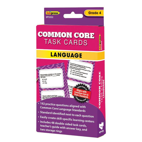 GR 4 COMMON CORE LANGUAGE TASK