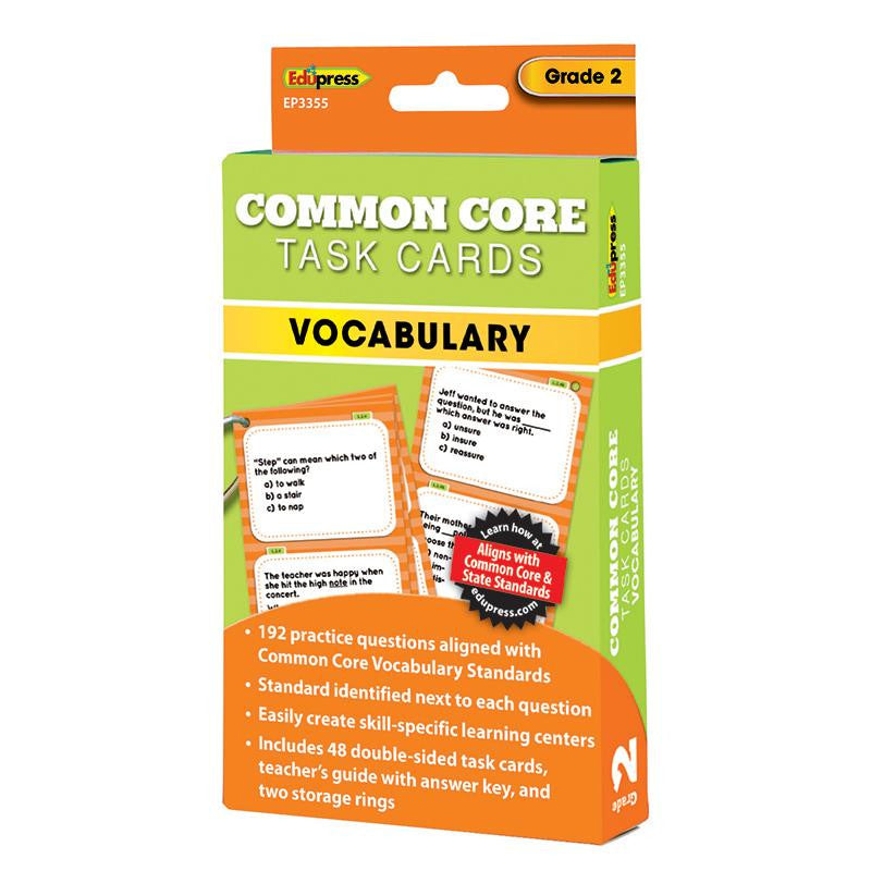 GR 2 COMMON CORE VOCABULARY TASK