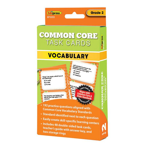 GR 2 COMMON CORE VOCABULARY TASK