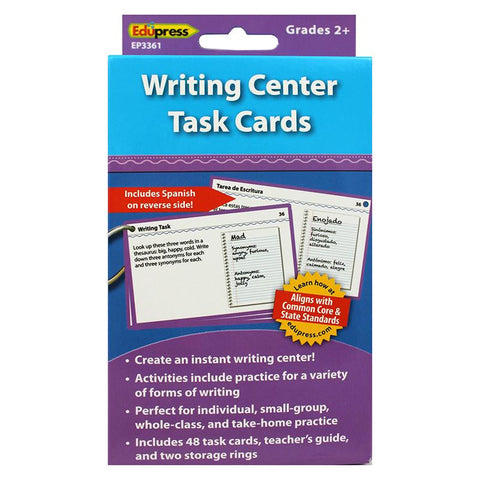 WRITING CENTER TASK CARDS GR 2