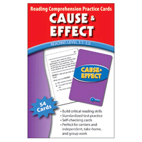 CAUSE & EFFECT PRACTICE CARDS