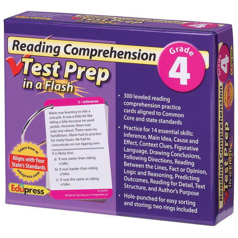 READING COMPREHENSION GR 4 TEST