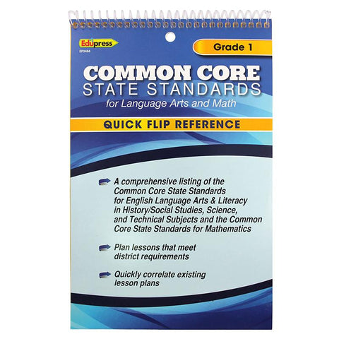 GR 1 QUICK FLIP FOR COMMON CORE