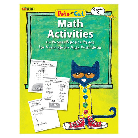 PETE THE CAT MATH WORKBOOK GR K