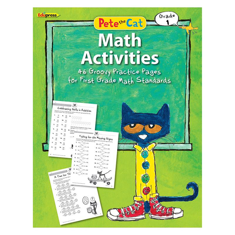 PETE THE CAT MATH WORKBOOK GR 1