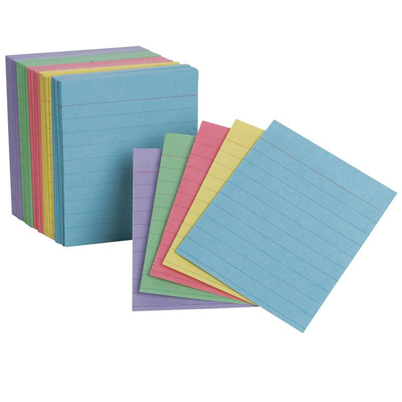 OXFORDS MINI INDEX CARDS ASSORTED