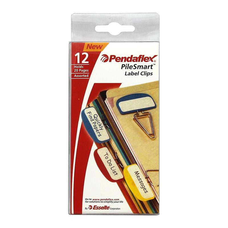 PENDAFLEX PILESMART LABEL CLIPS