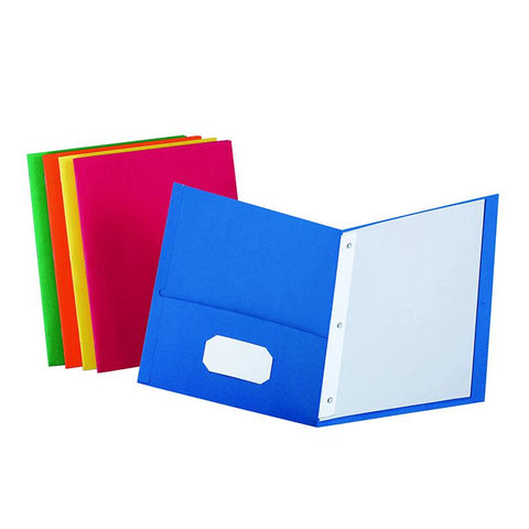 TWIN POCKET PORTFOLIOS BOX OF 25 W-