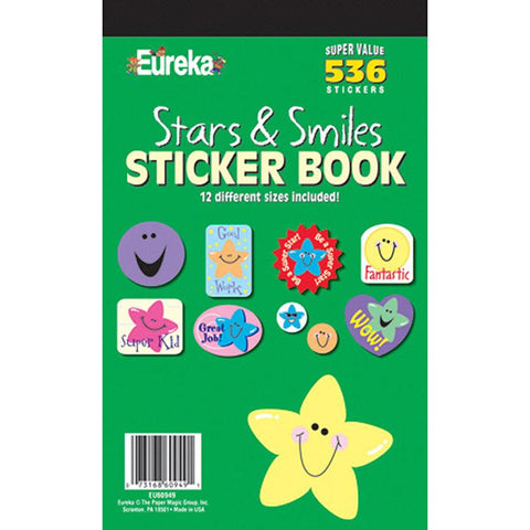 STARS & SMILES STICKER BOOK