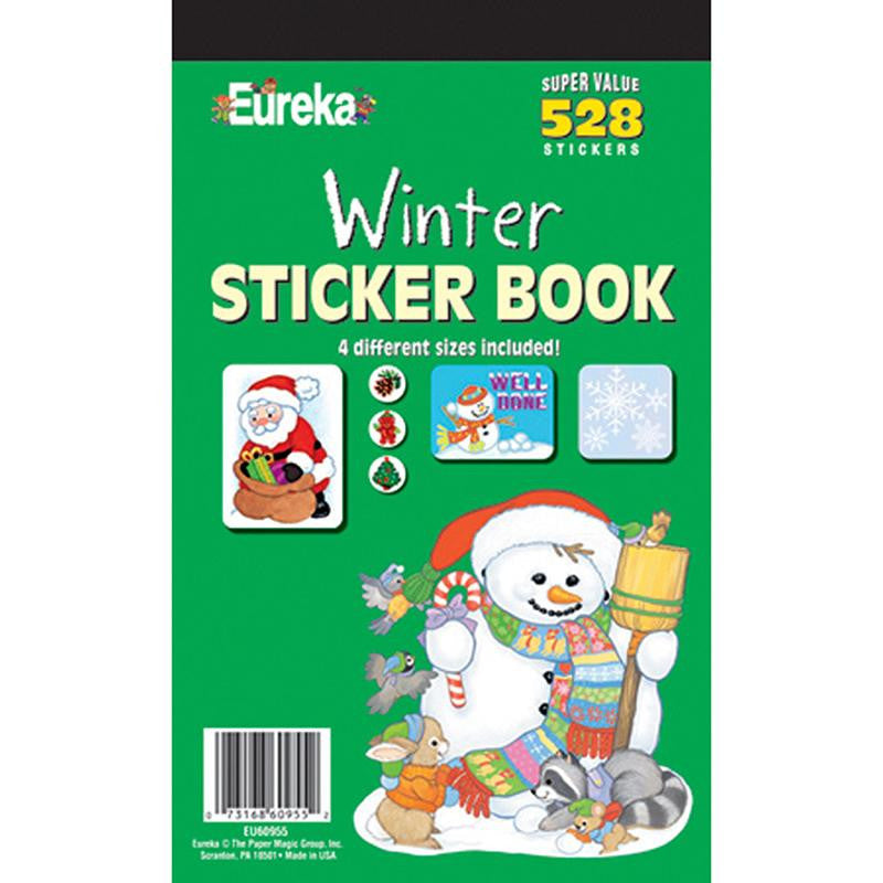 STICKER BOOK WINTER 528-PK