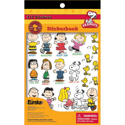 PEANUTS STICKER BOOK