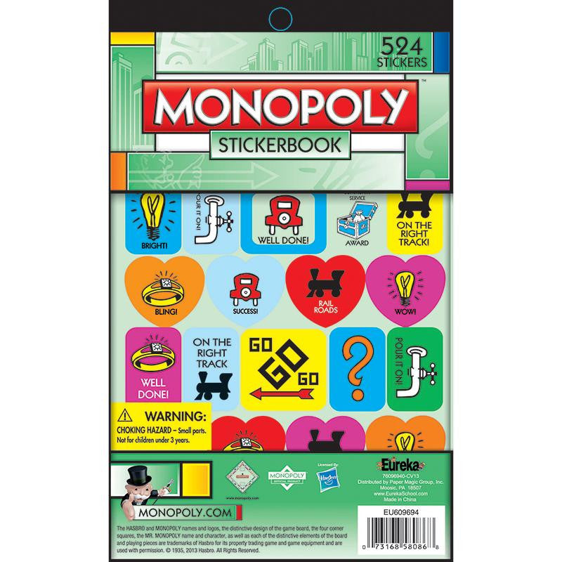 MONOPOLY STICKERBOOK