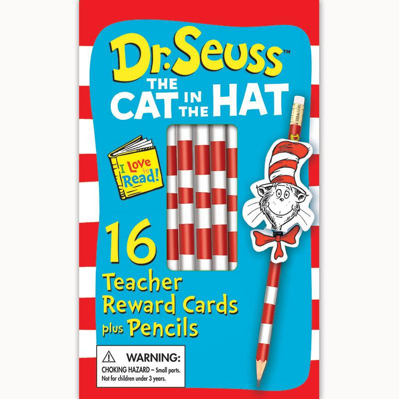 CAT IN THE HAT PENCIL TOPPERS 16CT